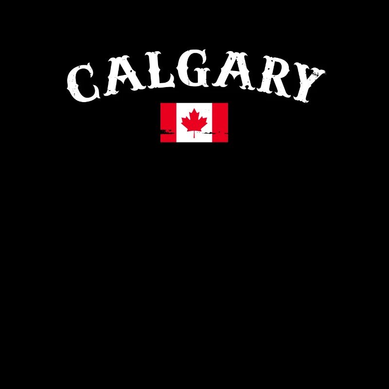 Calgary Vintage Canada Drapeau canadien