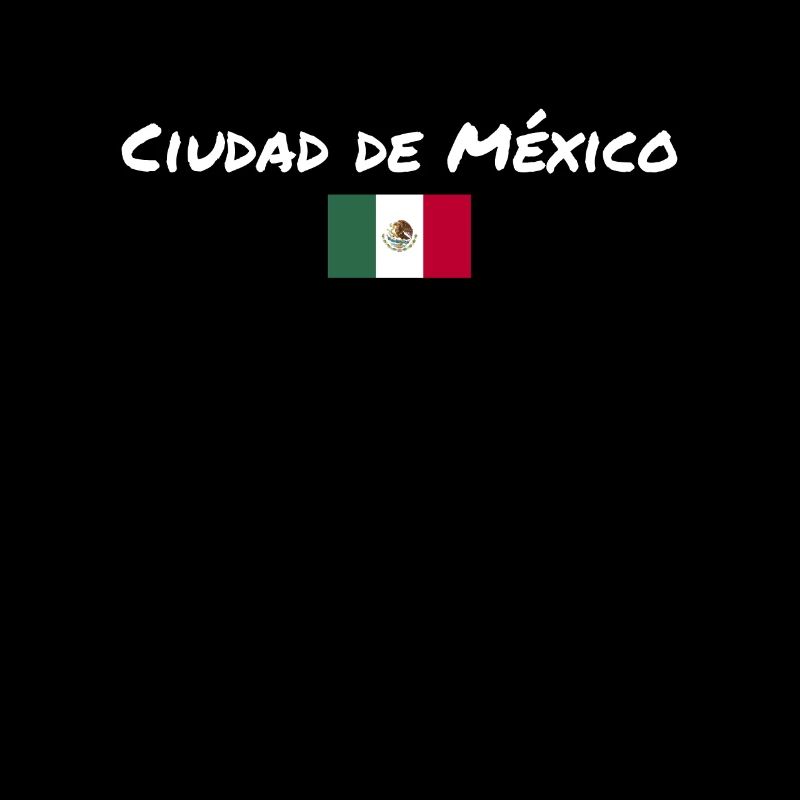 Ciudad de México Mexique Drapeau mexicain