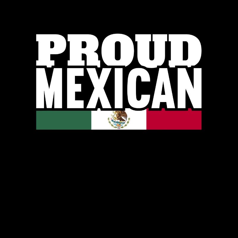 Fier mexicain Mexique Drapeau mexicain Mexicains