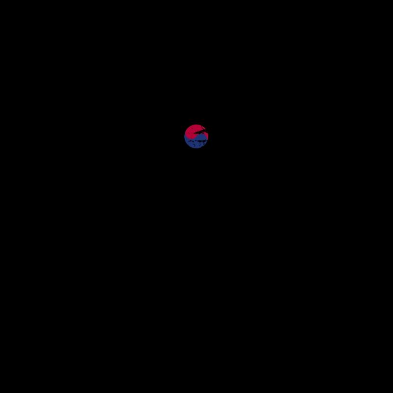 Séoul Vintage Corée du Sud drapeau sud-coréen