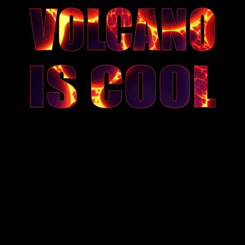 Volcano is Cool Lava Walk Mountain Fire Magma