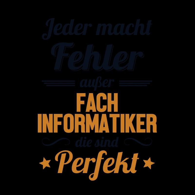 Fachinformatiker sind Perfekt Fachinformatiker