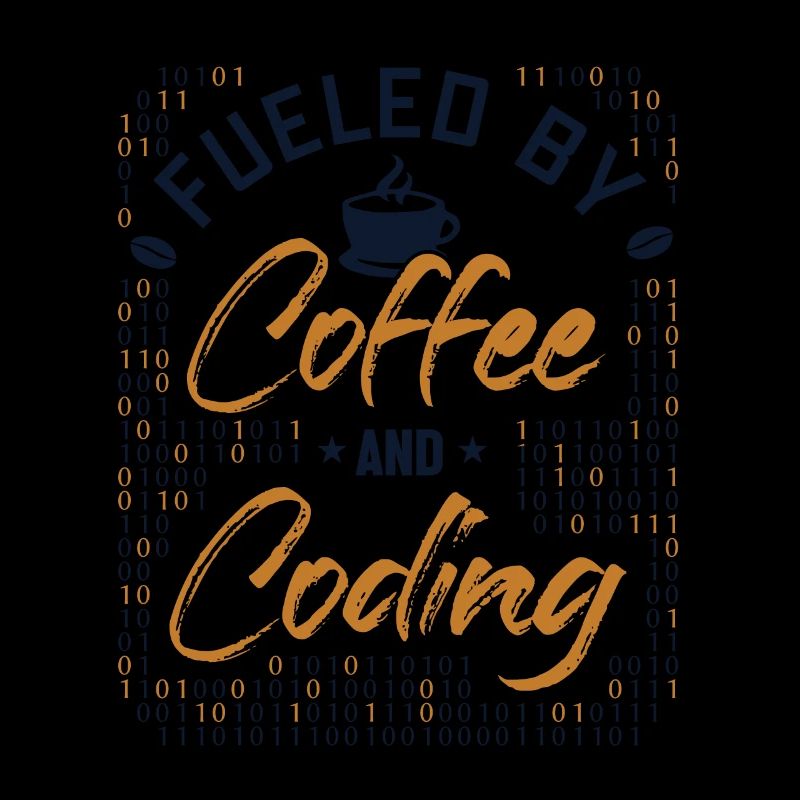 Fueled by Coffee and Coding Coder Software