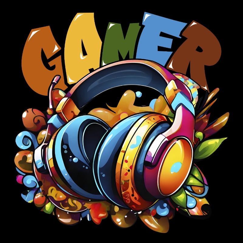 Gamer Headphone Game Console Multiplayer