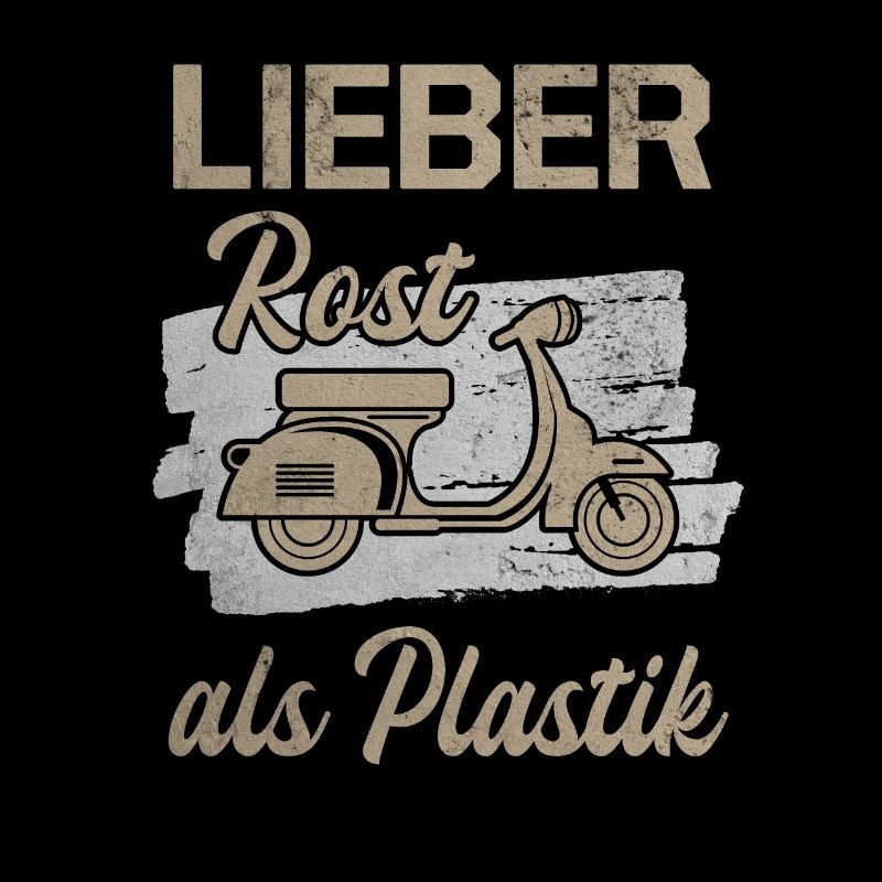 Lieber Rost Als Plastik Roller Motorroller Scooter
