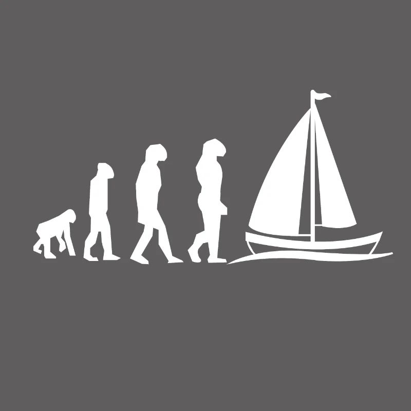 Sailing Boating Sailboat Lovers Evolution Gift