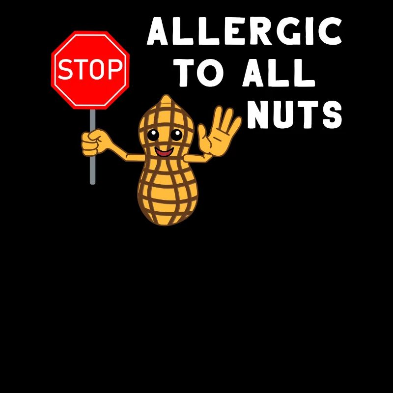 Allergy Allergic Nut Nuts Allergic Gift