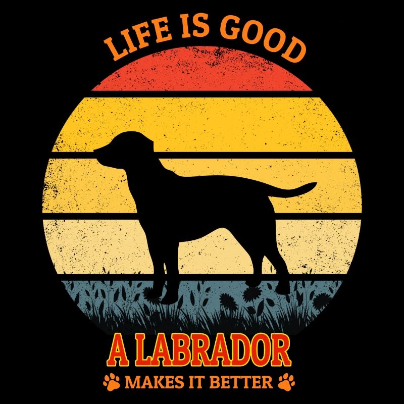 Life Is Good A Labrador Makes It Better
