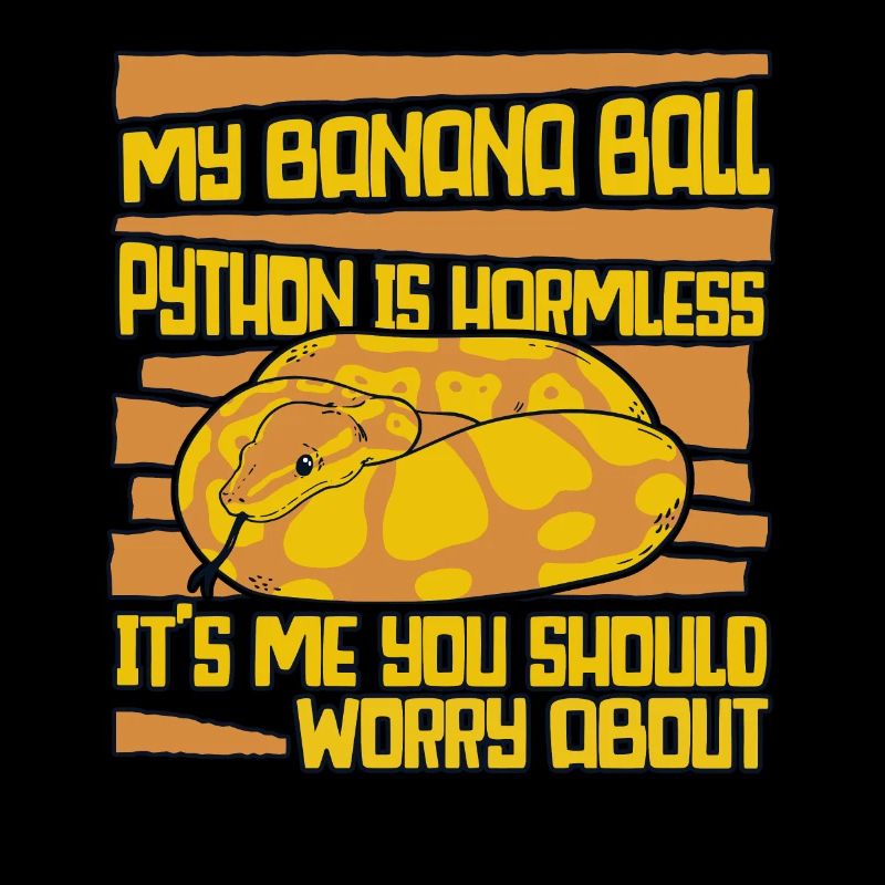 C’est moi que tu devrais t’inquiéter de Python Banana Ball