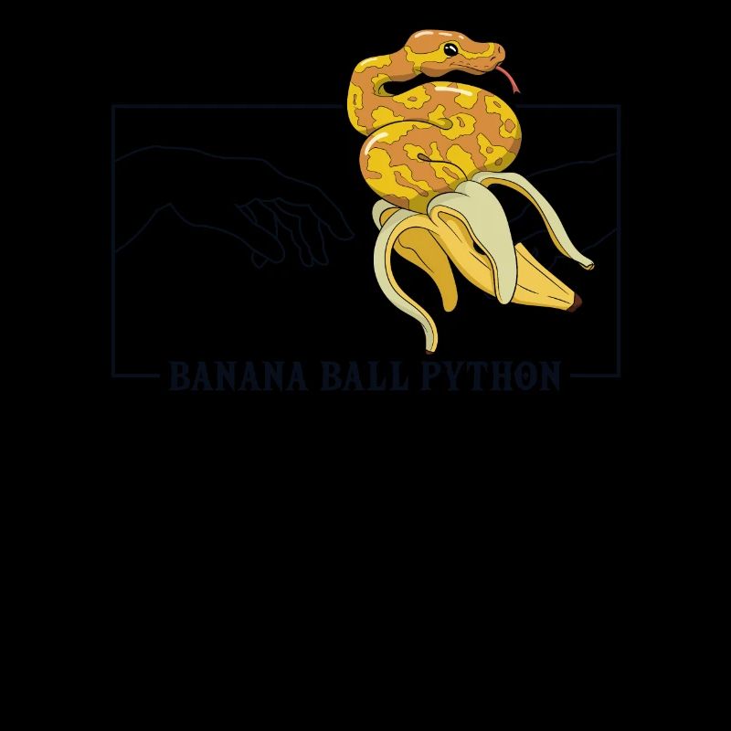 Michelangelo Création d’Adam Banana Ball Python