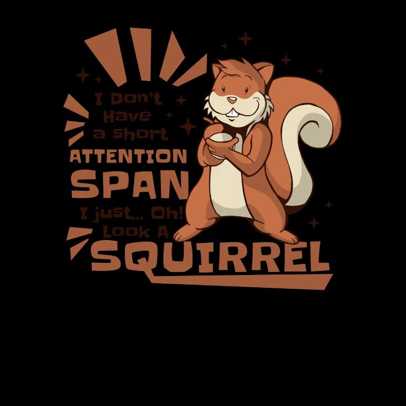 Don't Have A Short Attention Span Fox Squirrel