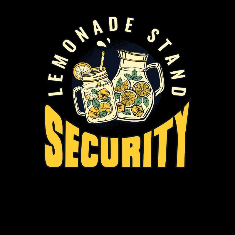 Lemonade Stand Security Limonade Liebhaber