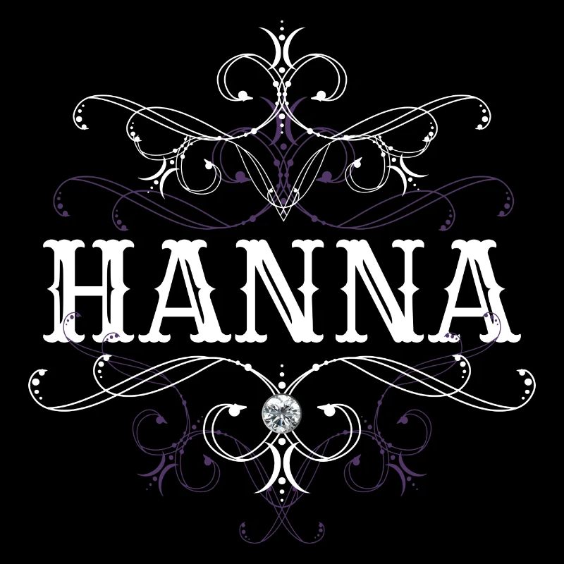 Hanna Surname First name personalized