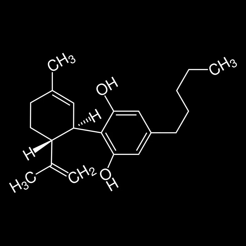 Formule structurelle CBD
