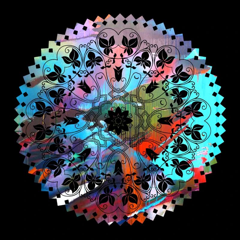 mandala,bunt,muster,orient,graffiti