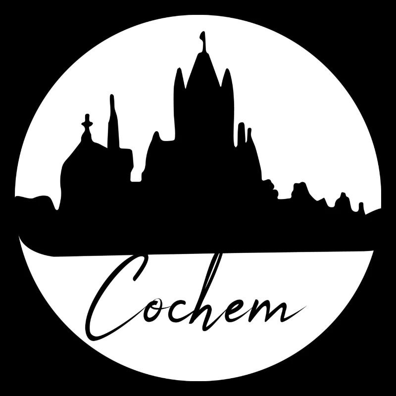 Cochem,Skyline,Cercle,Cercle Blanc