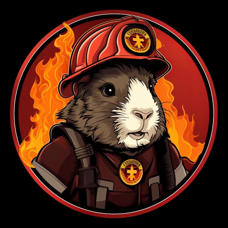 Cochon d’Inde des pompiers