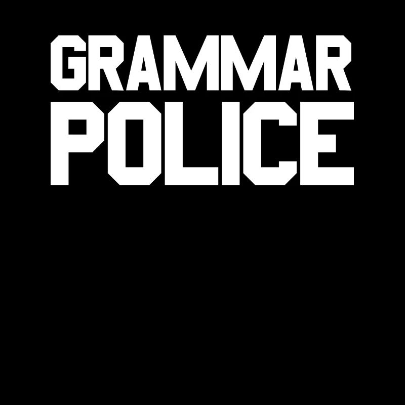 Grammatikpolizeikost�m Halloween Grammatikpolizei