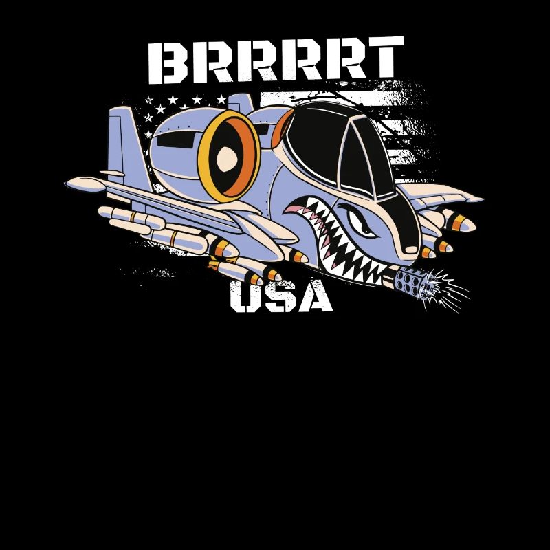 A-10-Warimogflugzeug A10 Thunderbird Brrrrrt