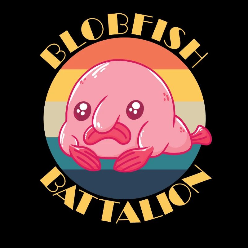 Blobfish Bataillon Blobfish Liebhaber Team Blobfis