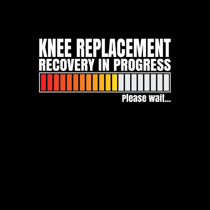 Knee Replacement Surgery Recovery In Progress