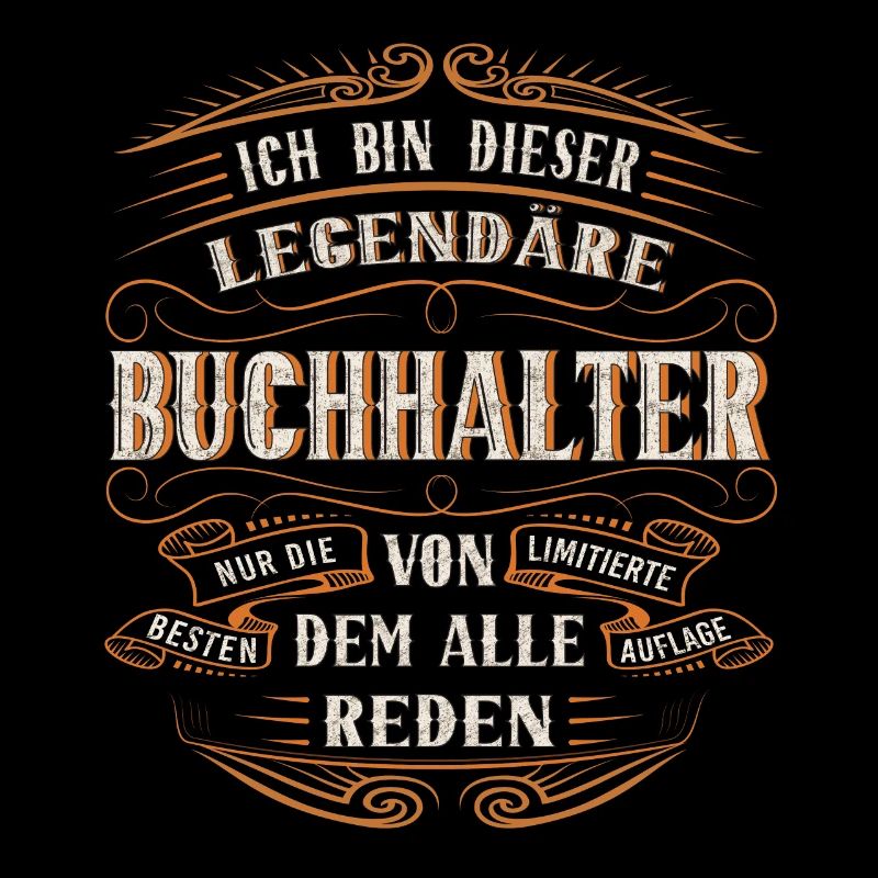 Buchhalter ich bin dieser legendäre Buchhalter