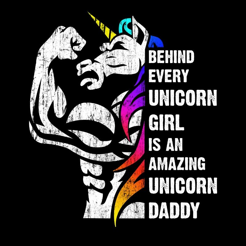 Unicorn Dad Dadacorn Dadicorn Daddycorn