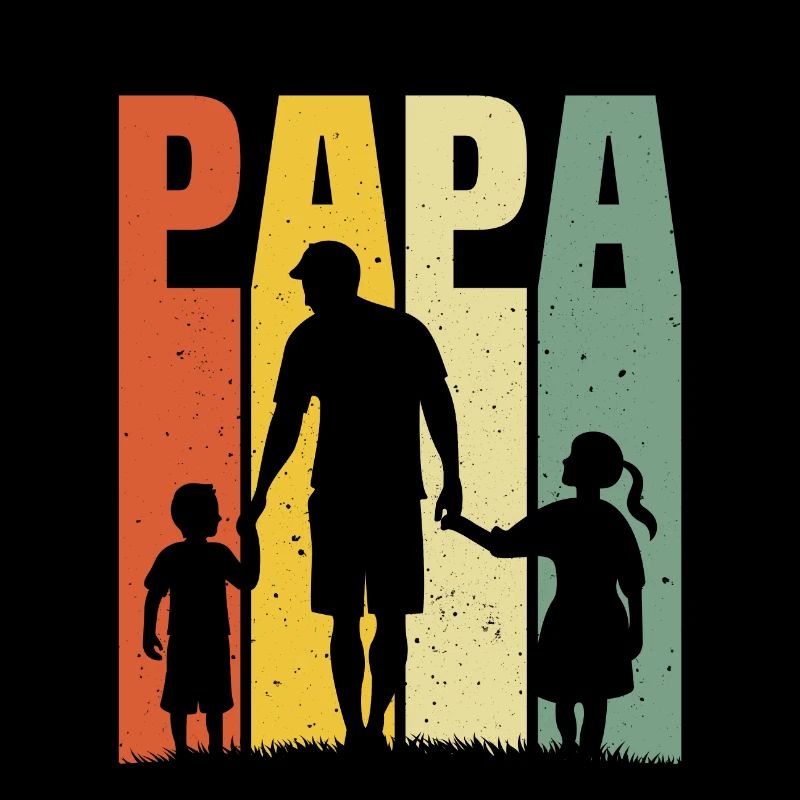 Padre e figlia - padre e figlio, padre figlio e figlia