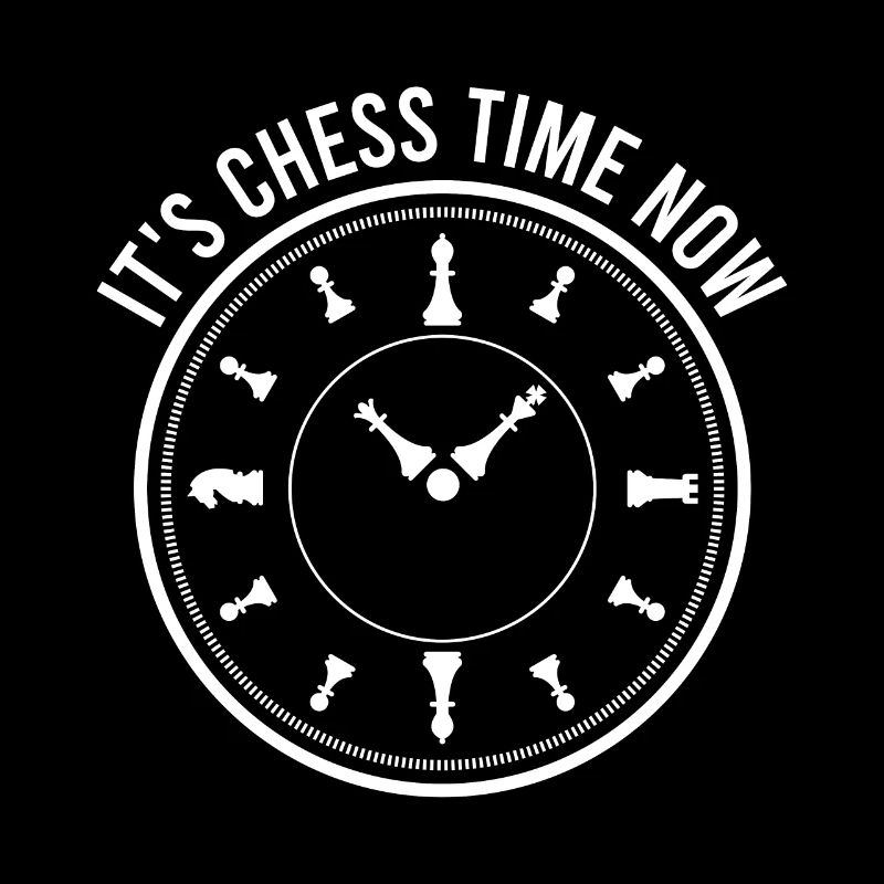 Chess Time, schach spielen schachfiguren geschenk