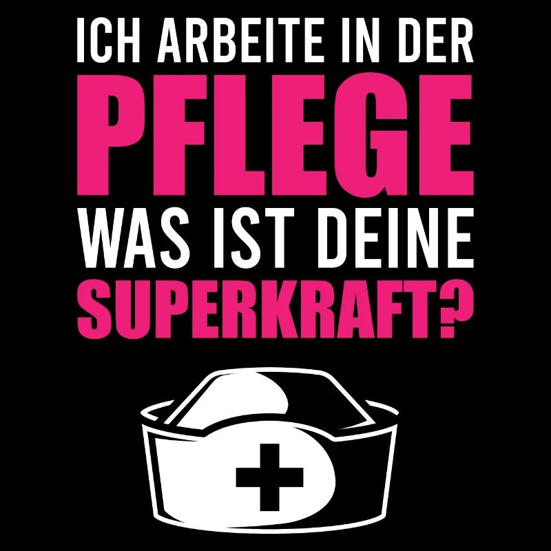 Ich arbeite in der Pflege