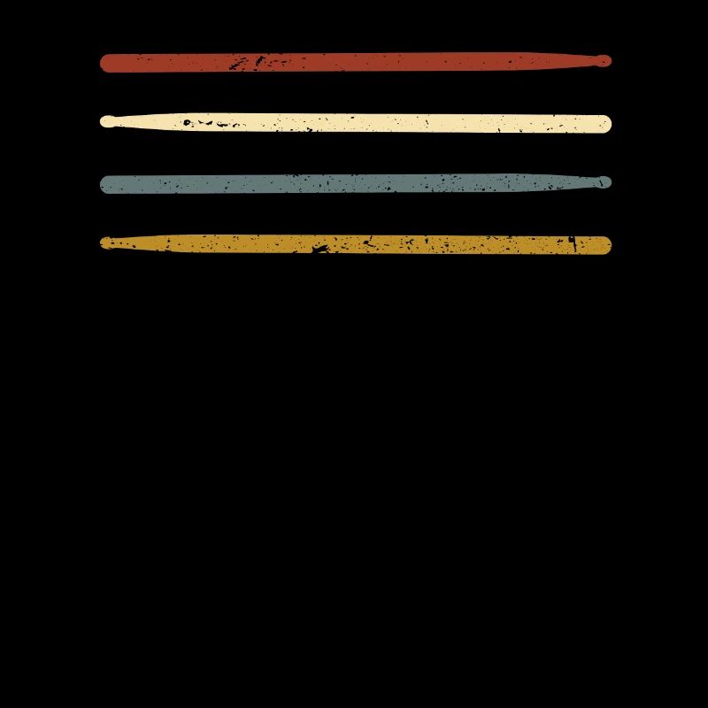 Retro Schlagzeuger Drumsticks Batteur