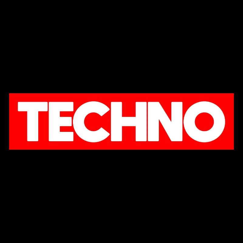 Techno - techno music icon