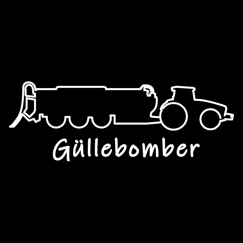 Güllebomber | Traktor mit Güllefass / Mistfass