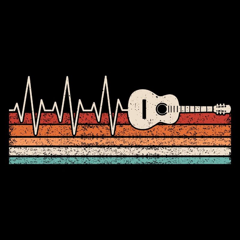 Gitarre Herzschlag