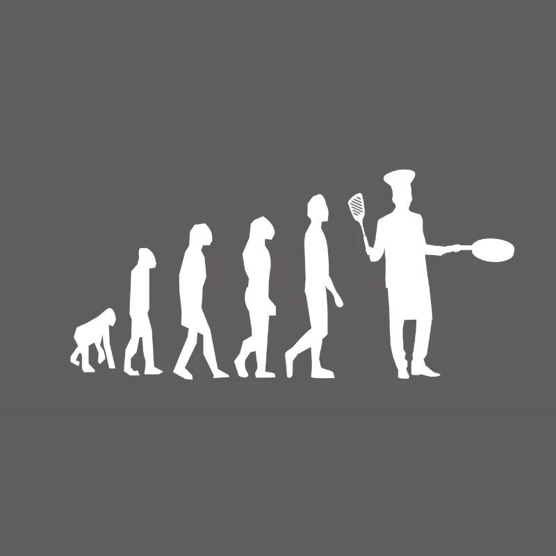 Koch Kochen Traumberuf Evolution