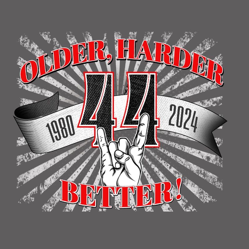 44. Geburtstag eines Metalfan oder Motorradfahrer