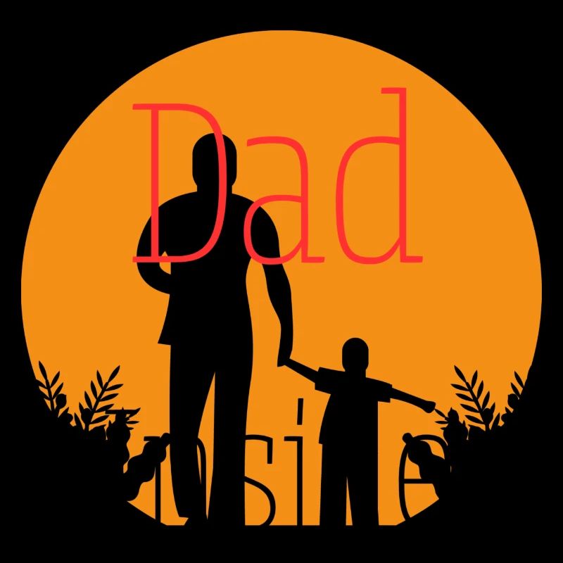Dad inside