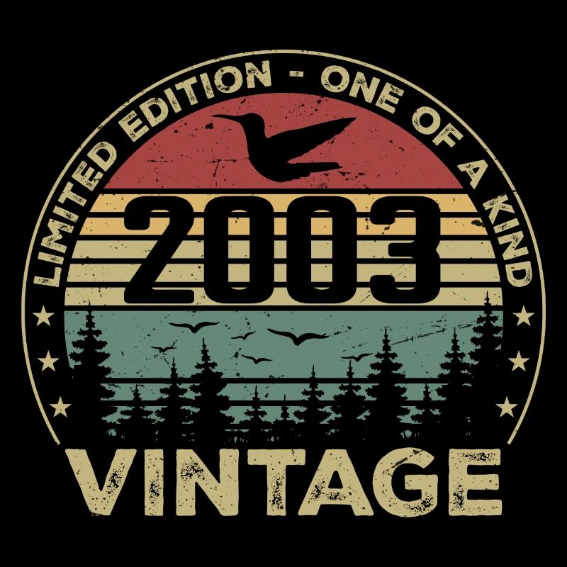 Vintage 2003 Original 2003 Retro Anniversary 2003