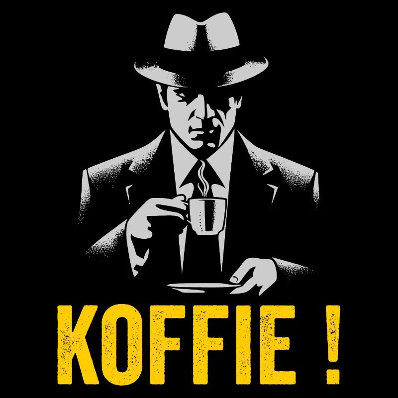 Sort d’ouvrier du bâtiment de style ganster au café