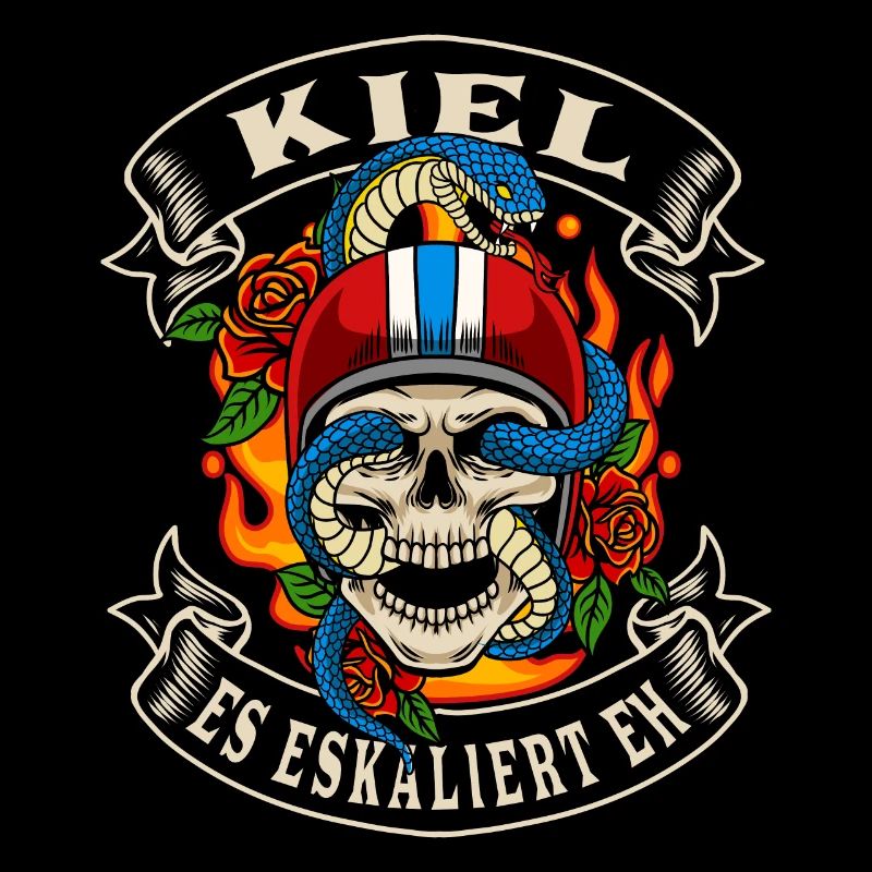 Kiel Biker Geschenk es eskaliert eh Kiel