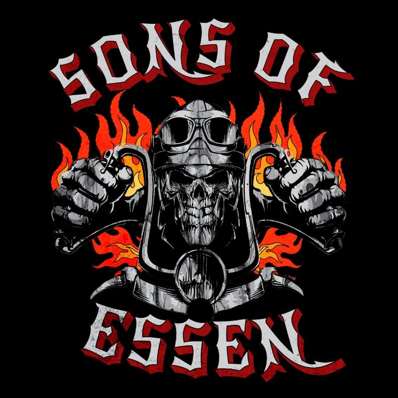 Essen Biker Geschenk fils d’Essen