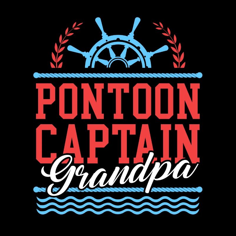 Pontoon Kapitän Opa Pontoon Pontoonboot Geschenk