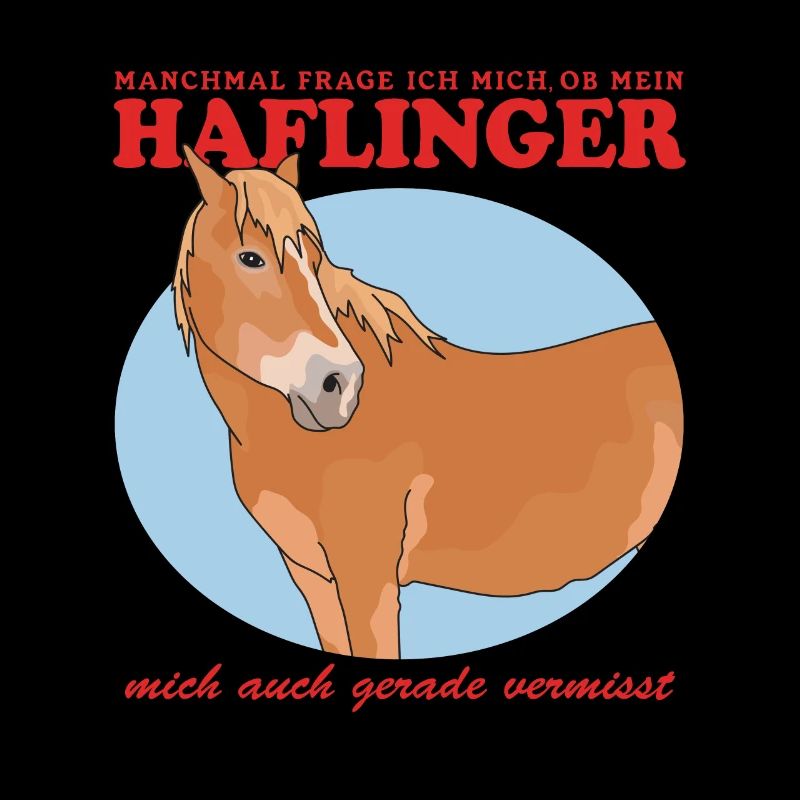 Haflinger Pferd Haffi Pferdebesitzer Geschenk