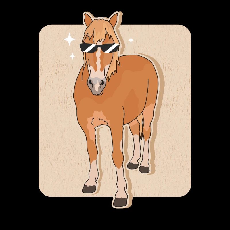 Haflinger Pferd Haffi Pferdebesitzer Geschenk