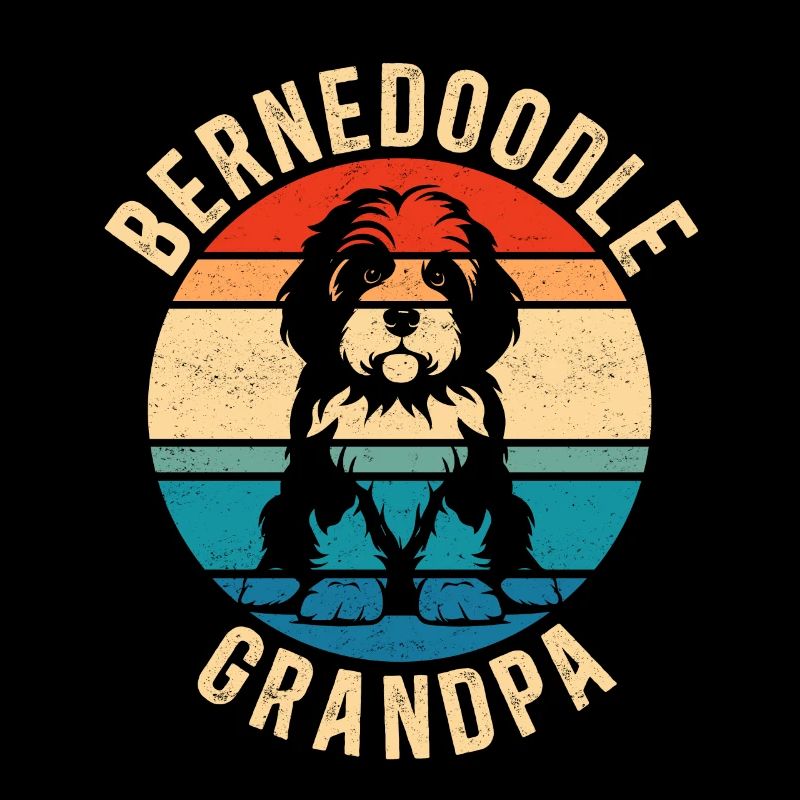 Bernedoodle Opa Hundebesitzer Geschenk