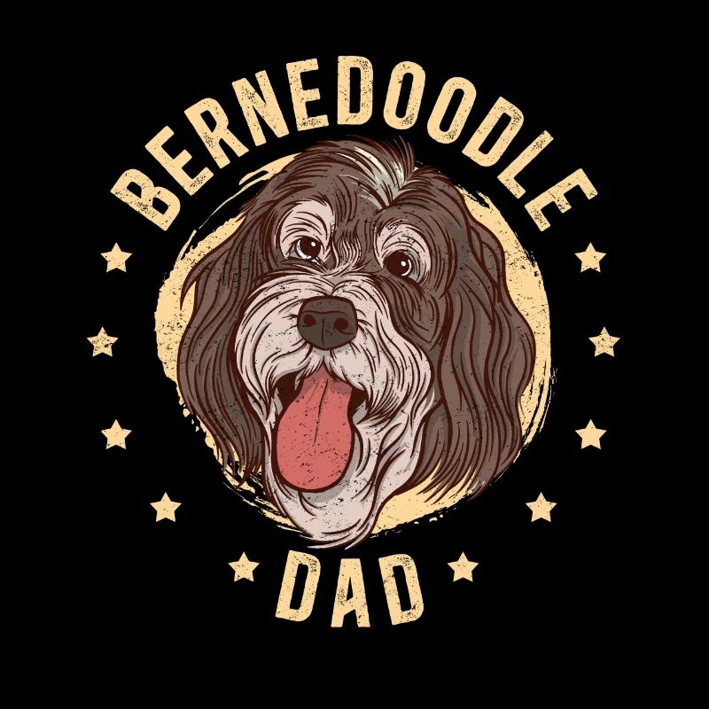 Bernedoodle Dad Hundebesitzer Hundepapa Geschenk