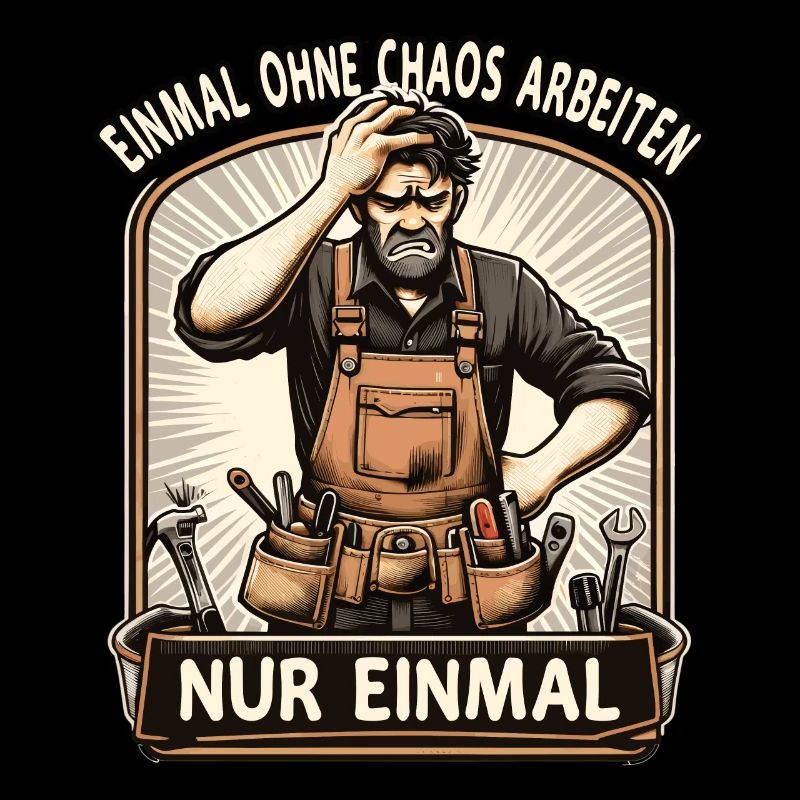 Handwerker Einmal ohne Chaos Arbeiten