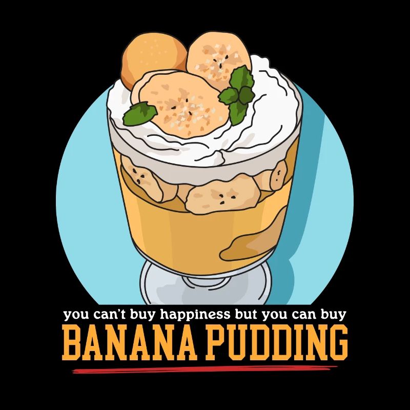 Bananenpudding Bananen-Pudding Geschenk