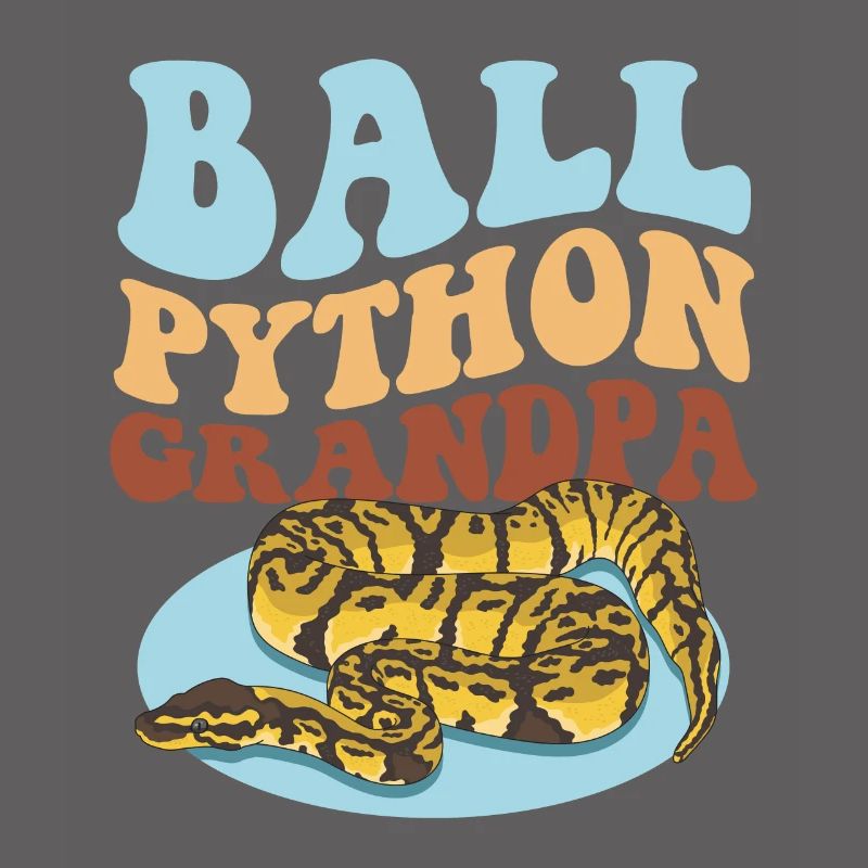 Königspython Opa Python Schlange Geschenk