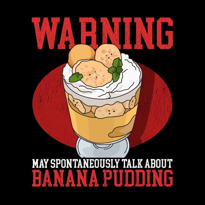 Bananenpudding Bananen Pudding Geschenk
